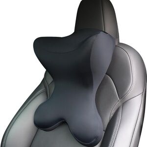 Black Car Neck Pillow - Headrest Pillow / Gaming chair Pillow